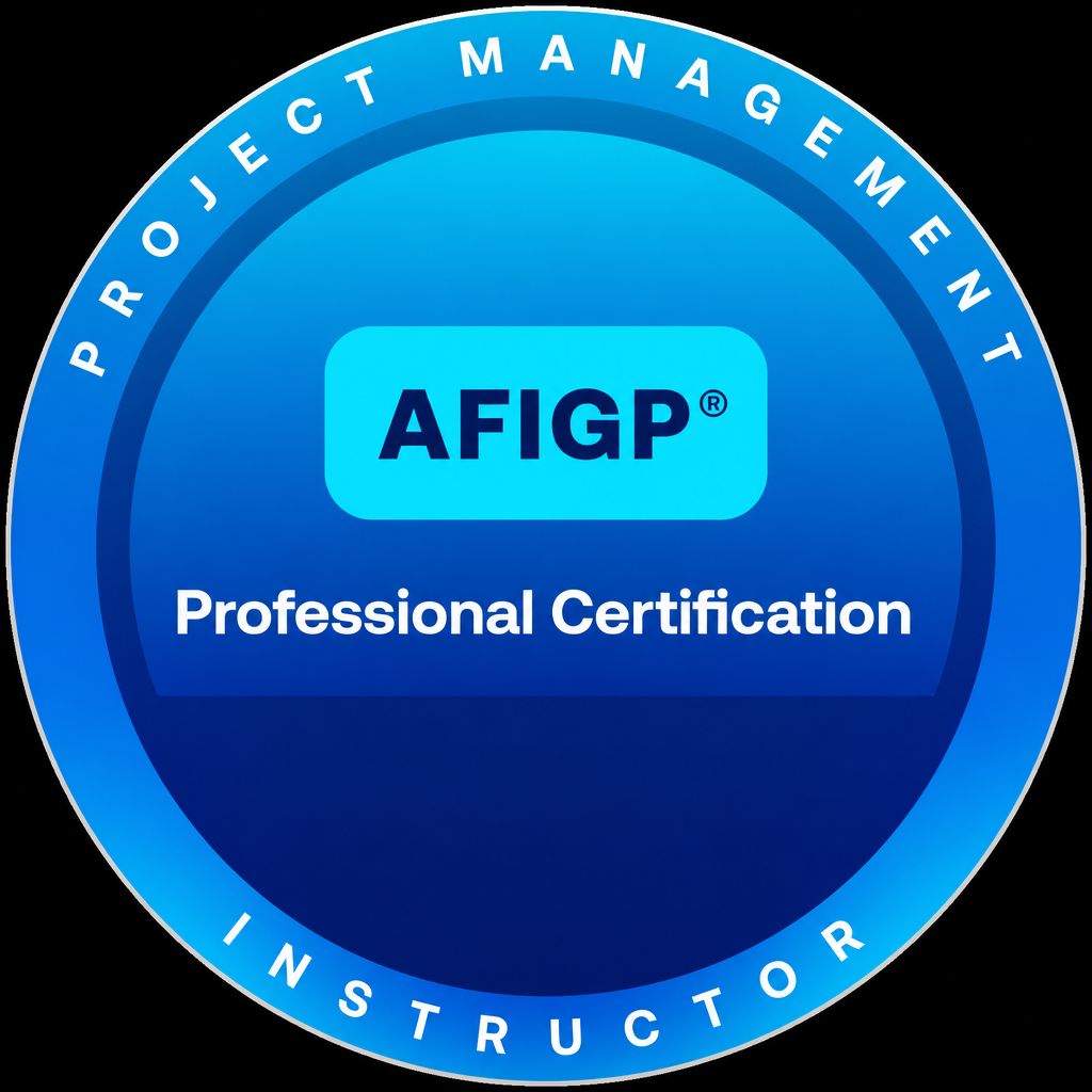 Certificação AFIGP - Project Management Instructor